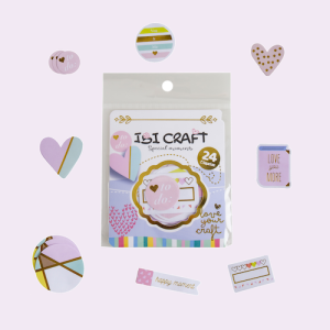 SET DE 24 ETIQUETAS FOIL AUTOADHESIVAS EN 8 DISEÑOS - PACK "TO DO", IBI CRAFT