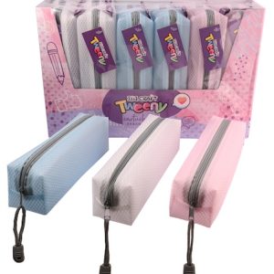 CAJA EXHIBIDORA C/12 CARTUCHERAS IBI CRAFT TWEENY, 19,5x6,0x5,0 cms