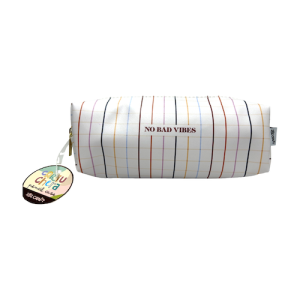 CARTUCHERA IBI CRAFT TWEENY, 20,5x7,5x6,0 cms, NO BAD VIBES