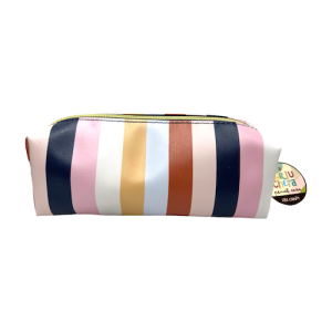 CARTUCHERA IBI CRAFT TWEENY, 20,5x7,5x6,0 cms, THICK STRIPES