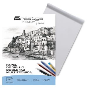 BLOC DE DIBUJO FAVINI 1/2W 110GRS.