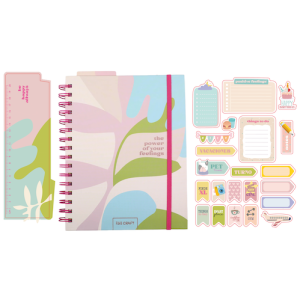 CUADERNO IBI CRAFT, T.DURA, 177x220mm, 150 H.+STICKERS, DISEÑO "THE POWER OF YOUR FEELINGS"