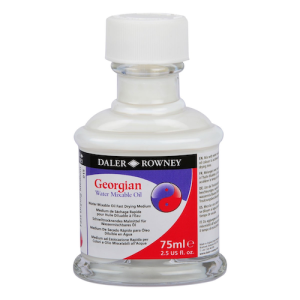 FRASCO DE MEDIO DE SECADO RÁPIDO P/ÓLEO DILUIBLE EN AGUA DALER ROWNEY GEORGIAN, 75ML