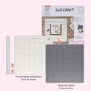 PLATAFORMA MAGNÉTICA TODO-EN-UNO IBI CRAFT (30,5x30,5cms.)