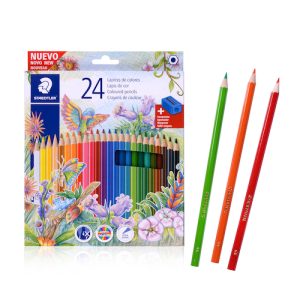 CAJÓN CON 40 CAJAS DE 24 LÁPICES DE COLORES STAEDTLER