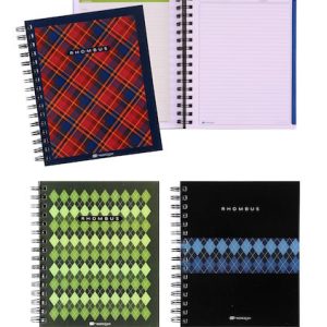 CUADERNO PRESTIGE RHOMBUS, FORMATO ½ OFICIO, 150 HOJAS