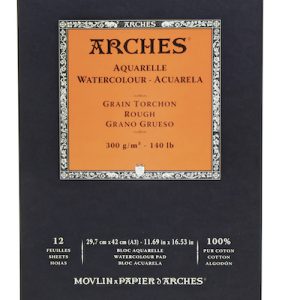 BLOC ARCHES AQUARELLE, 29,7x42CMS., 300GRS., 12H., GRANO GRUESO