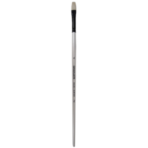PINCEL DALER ROWNEY "GRADUATE", CERDA NATURAL, CABO LARGO, PLANO, #4