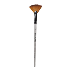 PINCEL DALER ROWNEY "GRADUATE", SINTÉTICO, CABO CORTO, ABANICO, #4
