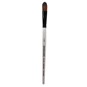 PINCEL DALER ROWNEY "GRADUATE", PONY+SINT., CABO CORTO, OVAL, 1/2"