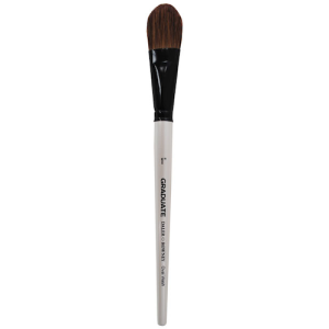 PINCEL DALER ROWNEY "GRADUATE", PONY+SINT., CABO CORTO, OVAL, 1"
