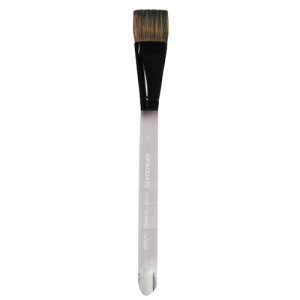 PINCEL DALER ROWNEY "GRADUATE", PONY+SINT., CABO CORTO, PLANO, 1"