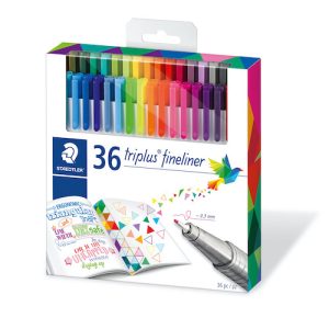 CAJA C/36 MARCADORES STAEDTLER TRIPLUS FINELINER 0.3MM
