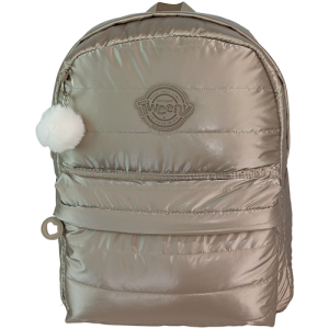 MOCHILA TWEENY, POLIESTER, 42,0*32,0*15,0 cms, DORADA