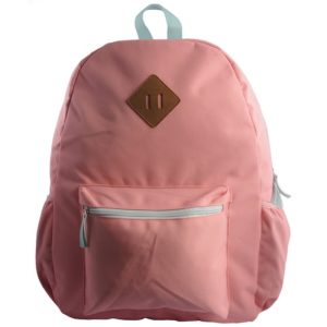 MOCHILA TWEENY, POLIESTER, 44,0*31,5*13,5 cms, SALMÓN C/VERDE AZULADO