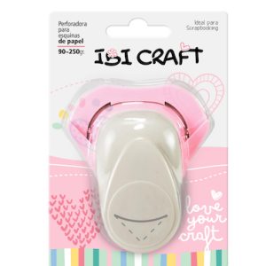 PERFORADORA DE ESQUINAS IBI CRAFT, 1", EFECTO "REDONDEADO"