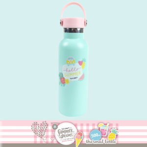 BOTELLA TÉRMICA IBI CRAFT "HELLO SUMMER", COLECCIÓN SUMMER DREAMS