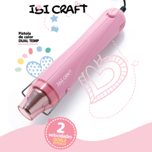 PISTOLA DE CALOR DE 2 VELOCIDADES IBI CRAFT (300W, 220V)