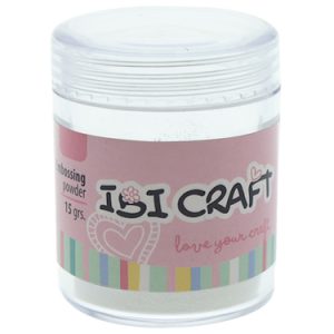 FRASCO DE POLVO PARA GRABADO EN RELIEVE IBI CRAFT, 15grs, BLANCO 400A