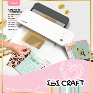 CARPETA PROTECTORA PARA TRANSFERENCIA FOIL IBI CRAFT (31,12x35,6cms)