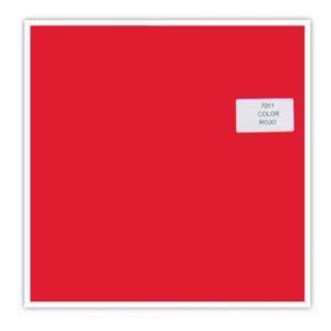 PAPEL AUTOADHESIVO OMEGA COLOR ROJO 45CM X 10MTS