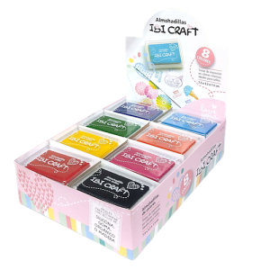 EXHIBIDOR CON 24 ALMOHADILLAS EN 8 COLORES AL AGUA, IBI CRAFT