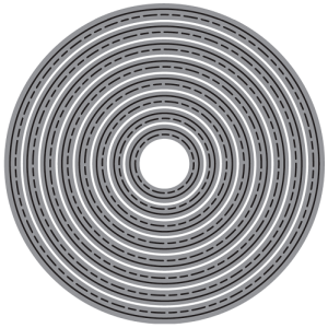 TROQUEL DE CORTE, FORMA CÍRCULO P/MÁQ. TROQUELADORA DE 3" Y 6"