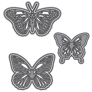TROQUEL DE CORTE, FORMA MARIPOSAS P/MÁQ. TROQUELADORA DE 6"