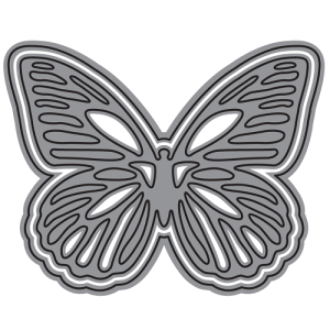 TROQUEL DE CORTE, FORMA MARIPOSA P/MÁQ. TROQUELADORA DE 3" Y 6"