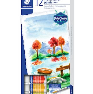 CAJA C/12 TUBOS DE ACUARELA STAEDTLER