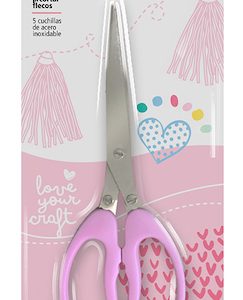 TIJERA CRAFTER IBI CRAFT "5 CUCHILLAS", 19 cms