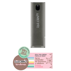 LIMPIADOR DE PANTALLAS IBI CRAFT TENDANCE, SPRAY 10ML, GRIS