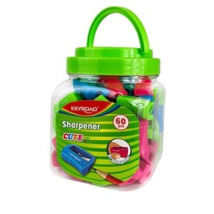 EXHIBIDOR CON 60 SACAPUNTAS KEYROAD CUTE