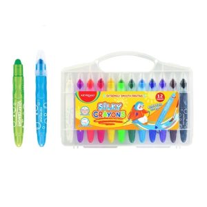 CRAYONES DE SILKY GEL KEYROAD 12 COLORES
