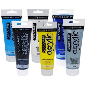 POMO DE PINTURA ACRÍLICA DALER ROWNEY "GRADUATE", 120ML