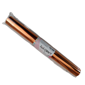 ROLLO DE PAPEL TERMOTRANSFERIBLE "FOIL PAPER", IBI CRAFT 32cm*5m - COBRE