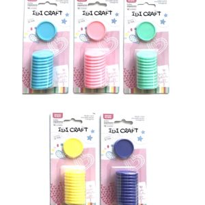 BLÍSTER C/12 ANILLOS DE ENCUADERNACIÓN EXPANDIBLE, 32mm, 140H.IBI CRAFT - CUERPO SÓLIDO