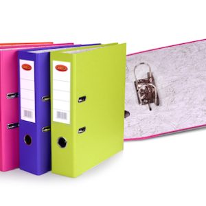 CAJA DE 50 BIBLIORATOS OMEGA FORRADOS A4