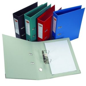 CAJA C/50 BIBLIORATOS OMEGA PLASTIFICADOS OFICIO