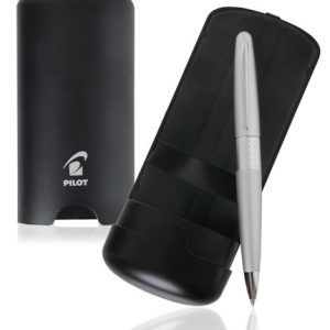 BOLÍGRAFO PILOT MR, C/ESTUCHE, CUERPO PLATEADO
