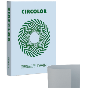 PAQ. DE 500 HOJAS DE PAPEL DE COLOR FAVINI CIRCOLOR, 80 GR., A4, HIBISCUS