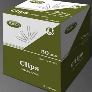 CAJON C/500 CAJAS DE CLIPS 28 MM