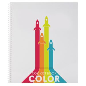 CUADERNO ROCKETBOOK COLOR, 12 HOJAS. CARTA