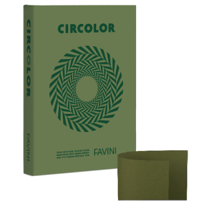 PAQ. DE 500 HOJAS DE PAPEL DE COLOR FAVINI CIRCOLOR, 80 GR., A4, ROSEMARY