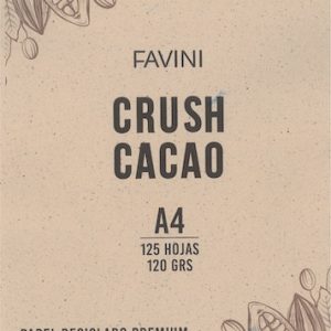 PAQUETE 125 HOJAS FAVINI CRUSH 120GR. A4