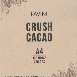 PAQUETE 100 HOJAS FAVINI CRUSH 250GR. A4