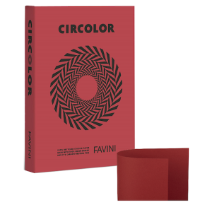 PAQ. DE 500 HOJAS DE PAPEL DE COLOR FAVINI CIRCOLOR, 80 GR., A4, TULIP