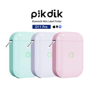 MINI IMPRESORA TÉRMICA PORTÁTIL DE ETIQUETAS PIK DIK, C/ROLLO