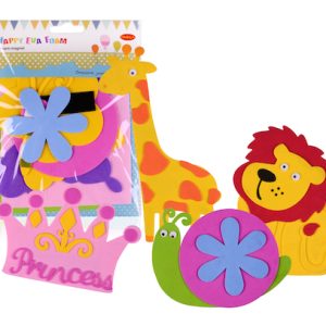 BOLSA CON FORMAS DE FLORES Y ANIMALES CON IMÁN DE GOMA EVA OMEGA