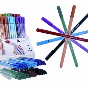 EXHIBIDOR FINELINER OMEGA TRI-O 144 UNIDADES